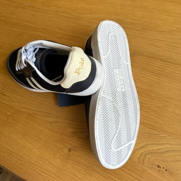 Polo Ralph Lauren Court Suede & Oxford Sneakers size 11 - Picture 3 of 4